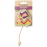 Играчка за котки Flamingo Klora Mouse Mix 20 см – мишка с котешка трева